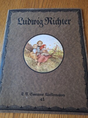 Künstlermappe Ludwig Richter  E.U.Seemanns Künstermappen 43