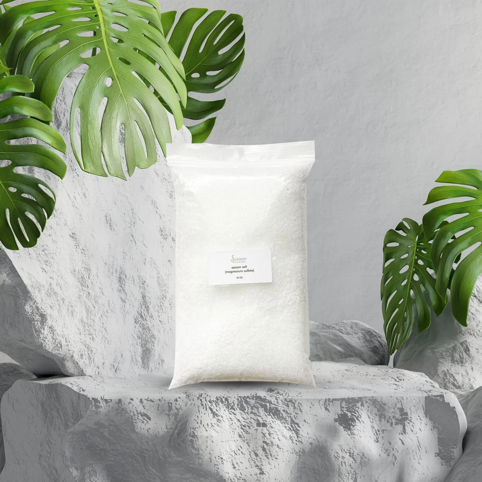 Sal de Epsom Soapeauty (sulfato de magnesio) 100 % pura natural grado USP Foto 3 de 4