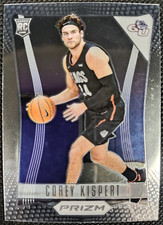 Corey Kispert 2021 Panini Draft Picks Flashback Prizm RC #8