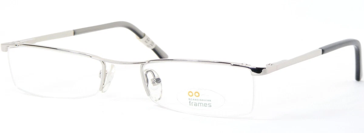 Scandinavian Frames SEB C3 SILVER EYEGLASSES GLASSES METAL FRAME