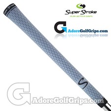 SuperStroke S-Tech Standard Golf Grips - Grey / Black x 1