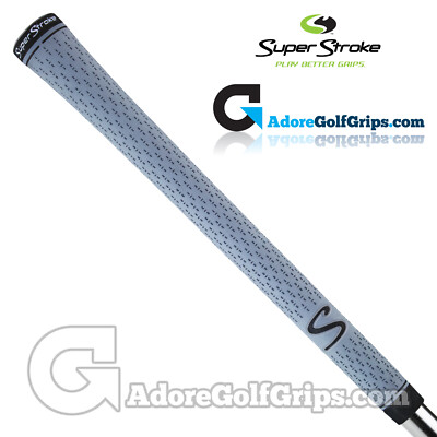 SuperStroke S-Tech Standard Golfgriffe - grau/schwarz x 9
