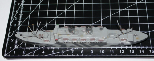 zx3599, Altes Wiking Schiffsmodell Passagier Handelsschiff Tarn Metall 1:1250 - Bild 3 von 6