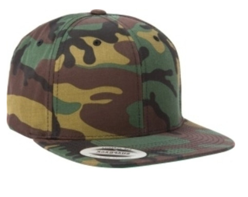 Structured Classic Hat Snapback Flat 