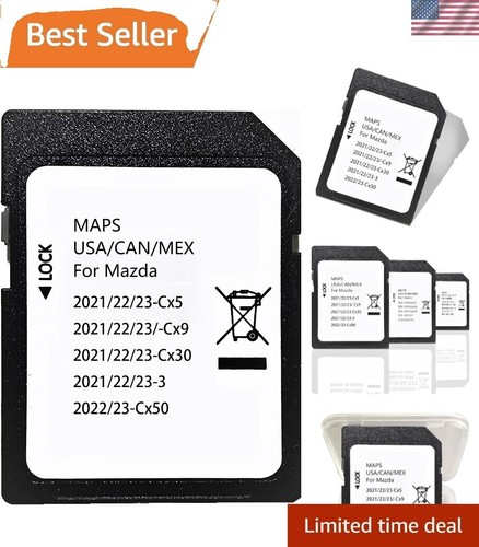 Mazda CX-5 2013 2014 2015 2016 Factory NAV Navigation Map SD Card