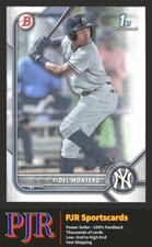 2022 Bowman #BP-74 Fidel Montero  Prospects New York Yankees