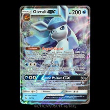 carte Pokémon Givrali GX 39/156 #3 SL05 - Ultra Prisme NEUF FR