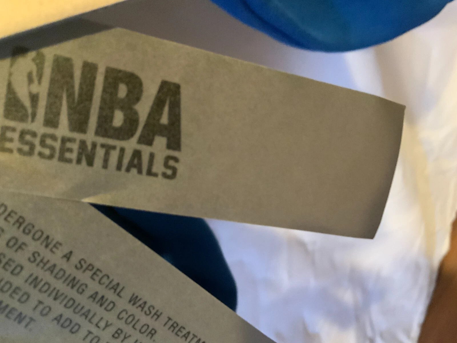 Felpa con cappuccio Fear of God Essentials x NBA Minnesota Timberwolves taglia M blu