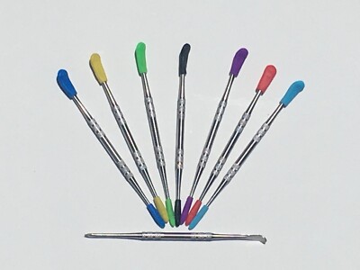 Wax Remover, Carver, Poker Tool Stainless Steel with Silicone Tips USA Seller