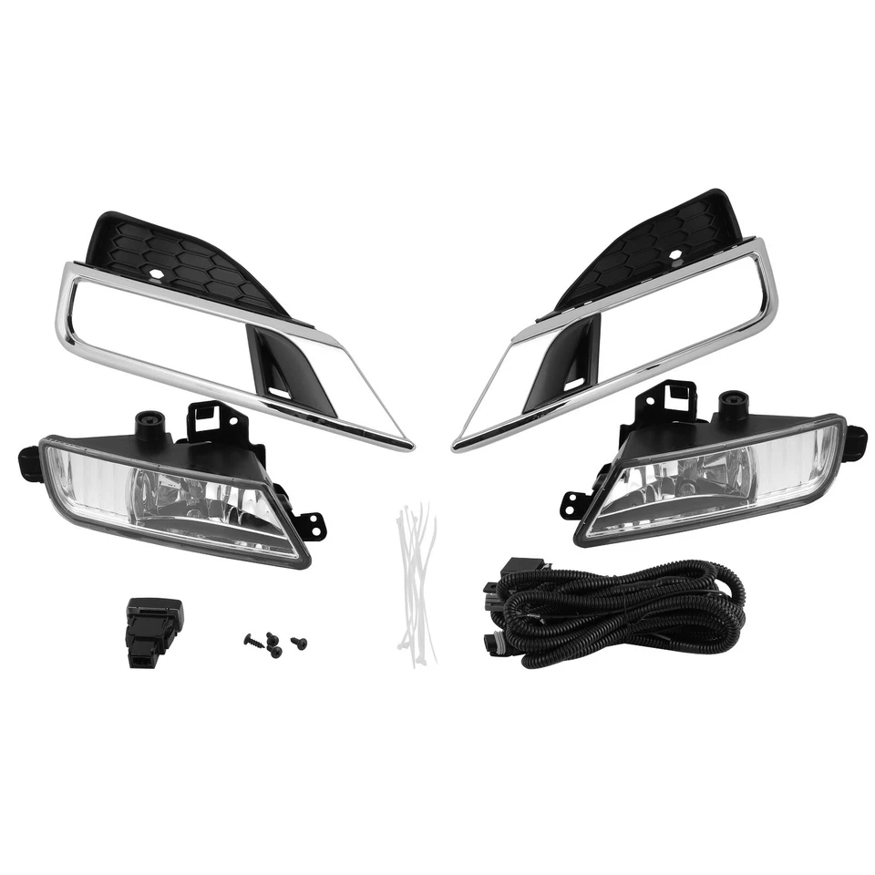 Luces antiniebla de repuesto para Honda CRV CR-V 2015 2016 con biseles y cableado Foto 4 de 4