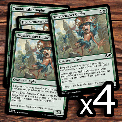 4x Troublemaker Ouphe - NM - Wilds of Eldraine - MTG | eBay