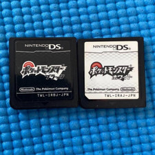 Nintendo DS Pok mon White  Black Portable Game Console Software JAPAN USED