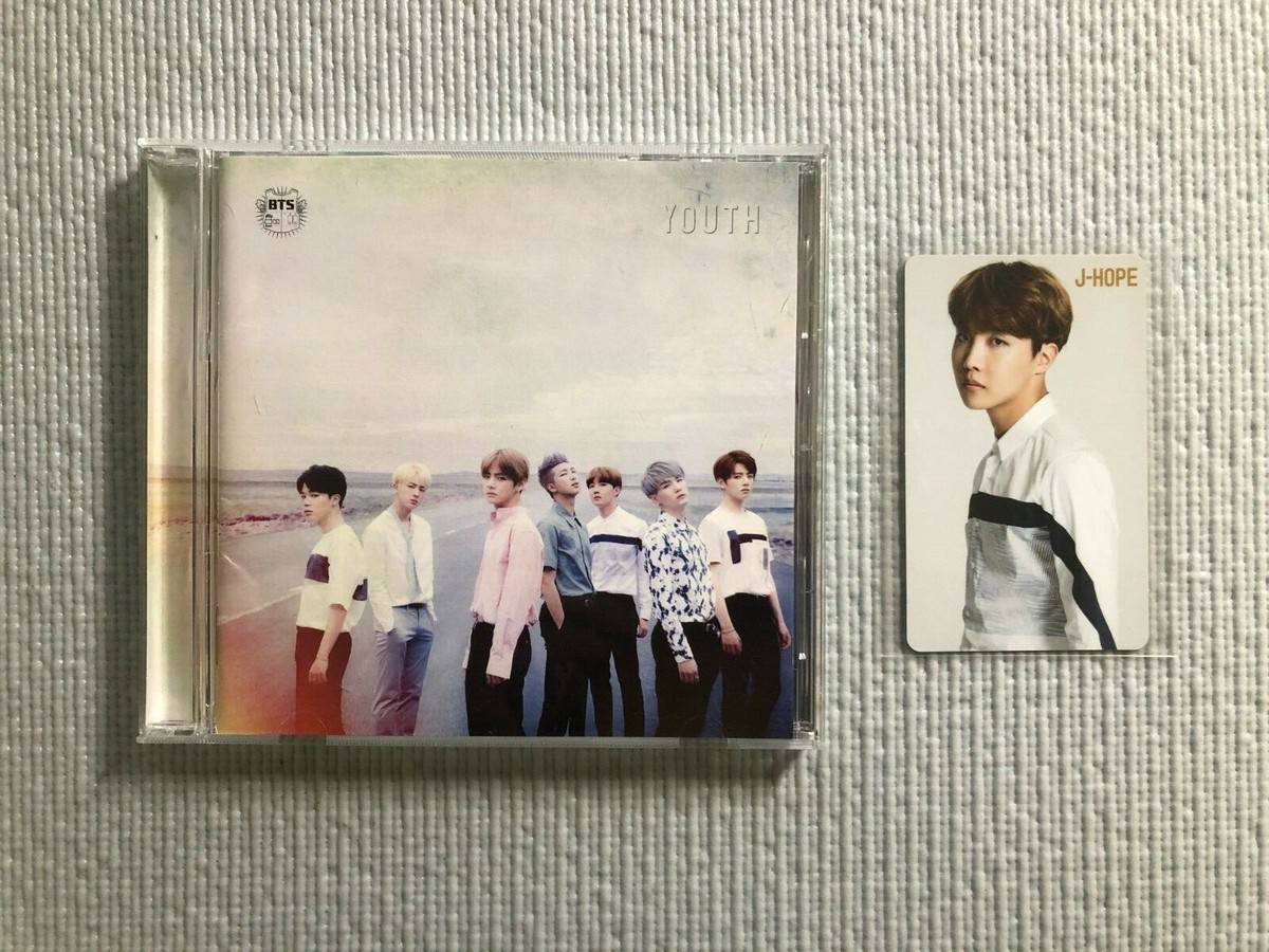 BTS YOUTH Japan Album with Photo booklet Jacket &Official