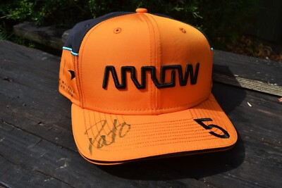 Patricio O'Ward Arrow McLaren Racing Autographed Cap - Pato