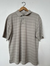 Men  s Short Sleeve PGA Tour Men  s Polo Golf Shirt Size XL: Button Broke