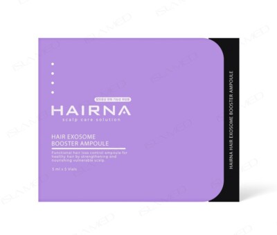 HAIRNA Hair Exosome 5ml x 5vials | Patented Anti-Hair Loss Formula