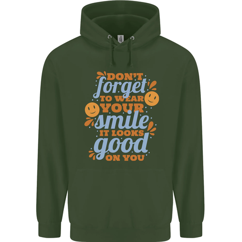Wear Your Smile Feel Good Happy Joy Love Childrens Kids Hoodie - Picture 49 of 88