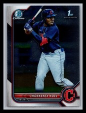 Jhonkensy Noel Cleveland Guardians #BCP-2 Bowman 2022 Bowman Chrome Prospects