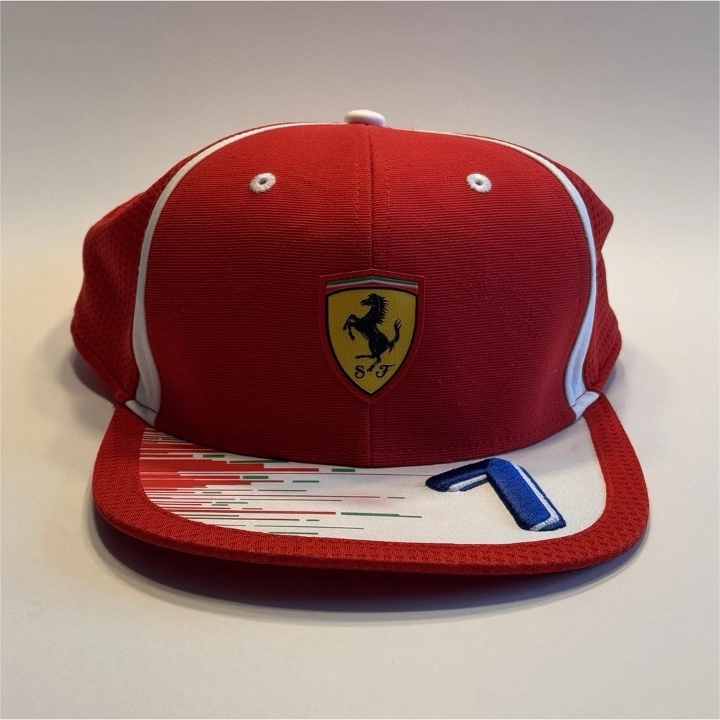 Kimi Raikkonen Ferrari Red Formula 1 Racing Fan Apparel and