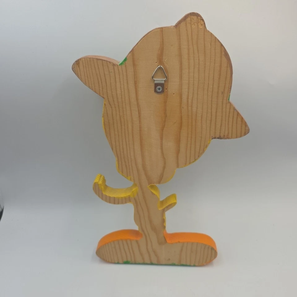 Percha individual de madera vintage de piolín para pájaros Foto 4 de 4