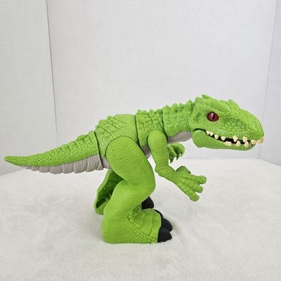 Jurassic World Imaginext Green Indominus Rex Dinosaur Toy 14X12