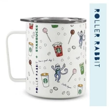 Roller Rabbit X Starbucks Coffeehouse Bonanza Stainless Steel Miir Camp Mug