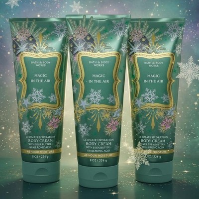 Bath & Body Works Magic In The Air Ultimate Hydration Body Cream Lotion 3 Pc Set