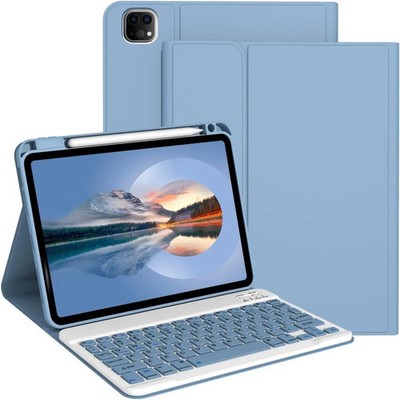 Divufus Keyboard Case iPad Air 13'' M3 M2 2024-25 Pro 12.9'' 4-6th gen Magnet Pen