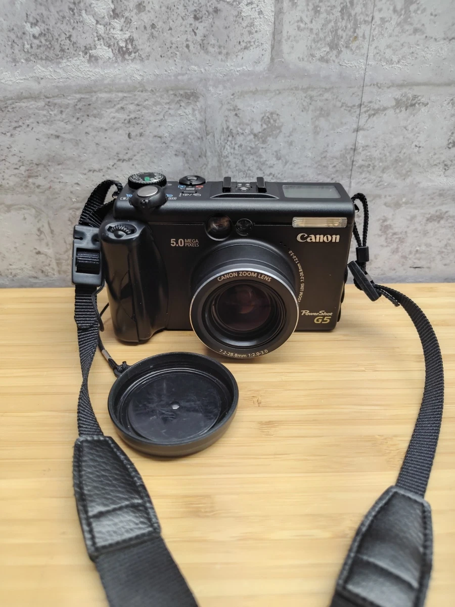 Canon PowerShot G5 Digital Cameras for Sale | Shop New & Used