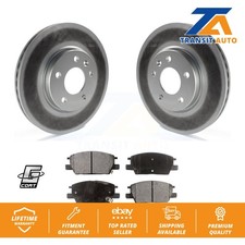 Front Coat Brake Rotors Ceramic Pad Kit For Chevrolet Equinox GMC Terrain Malibu