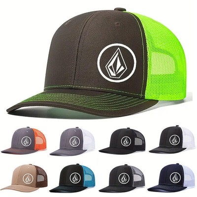 Snapback Trucker Hat Mesh Cap Schildkappe Baseballkappe Kappe Mütze Base Neu