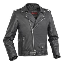 Kid s leather Jacket Premium Motorcycle biker Kid s Jacket Brando Style S-3XL