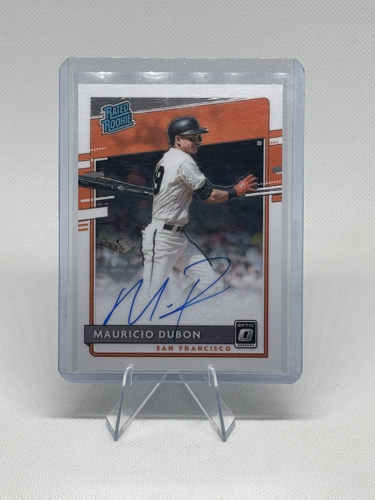 2020 Panini Donruss Optic - Rated Rookie Signatures Mauricio Dubon #RRS-MD 
