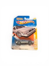 Hot Wheels New Models - Back to the Future Time Machine DeLorean 2011 - Silver