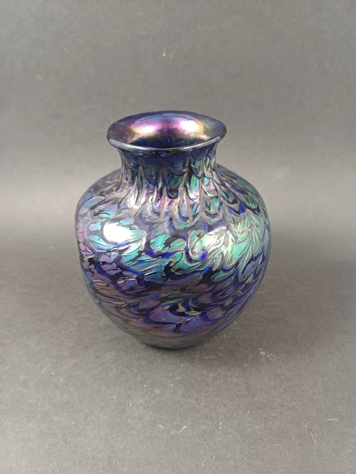 Kralik Jugendstil Vase um 1900 - Bild 3 von 4