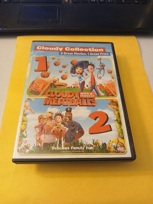 Cloudy with a Chance of Meatballs / Cloudy with a Chance of Meatballs 2 (DVD)