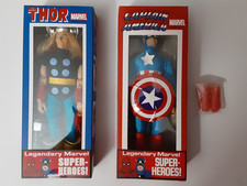 Captain America + Thor Classic Legendary Marvel Super Heroes 8" inch Figure