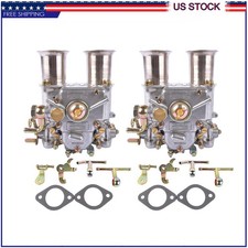2x Carburetor Twin Choke For 45 Dcoe 152 19600.060 Weber 4 Cyl 6 Cyl V8 19600060 2x Carburetor Twin Choke For 45 Dcoe 152 19600.060 Weber 4 Cyl 6 Cyl V8 19600060