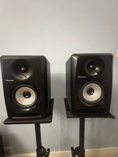 Pioneer S-DJ50X Studio Monitor Speakers Black Pair