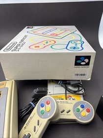 Nintendo Super Famicom SFC Console BOX &2 games  Mario Kart Super Mario All Star