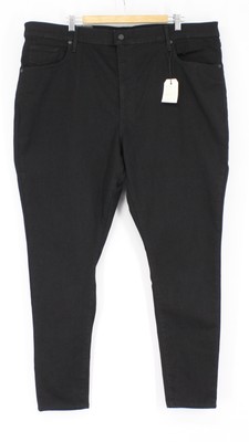 LEVI'S LEVIS PREMIUM MILE HIGH SKINNY JEANS DAMEN ÜBERGRÖSSE 24M SCHWARZ UVP 110£