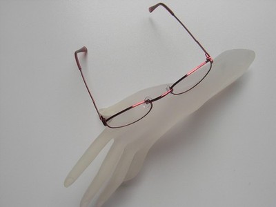 Modische Lesebrille Lesehilfe Metallrahmen  rot  +2,0