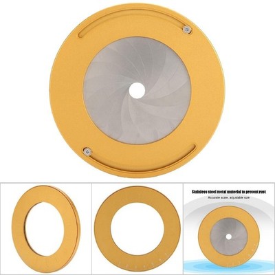 Metal Round Circle Drawing Tool Professional Adjustable Drawing Ruler