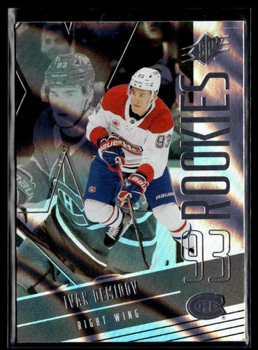 2025-26 Upper Deck SPx Rookies Silver Ivan Demidov [ Bottom Right Bad ]