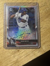 2018 Bowman Chrome MOJO Refractor JOHAN MIESES AUTO AUTOGRAPH #BMA-JMI DODGERS