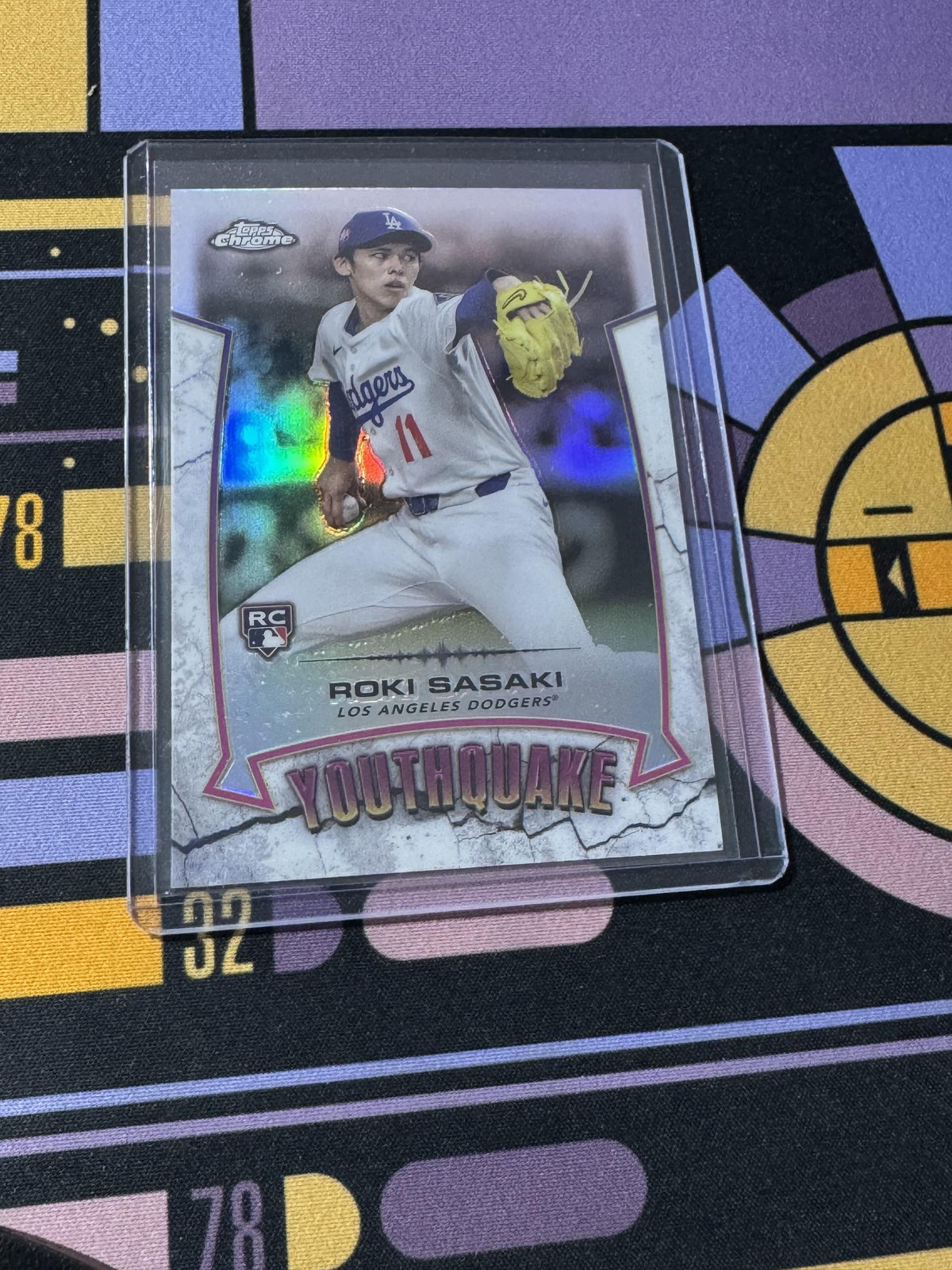 2025 Topps Chrome #YQ-10 Roki Sasaki YouthQuake