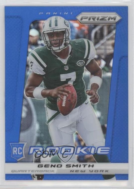 2013 Panini Prizm Rookie Wal-Mart Blue Prizm Geno Smith #238 1k9