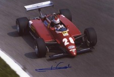 FERRARI RACING DRIVER Mario Andretti F1 Champion autograph, In-Person signed pho