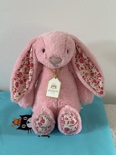 Blushkin Blossom Luxe Bunny Jellycat | Jelly Journal
