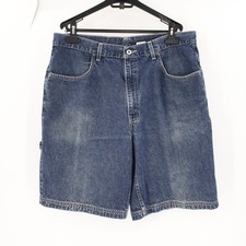 Vintage Y2K Levis denim shorts Men's 38 Baggy carpenter faded blue cotton jean